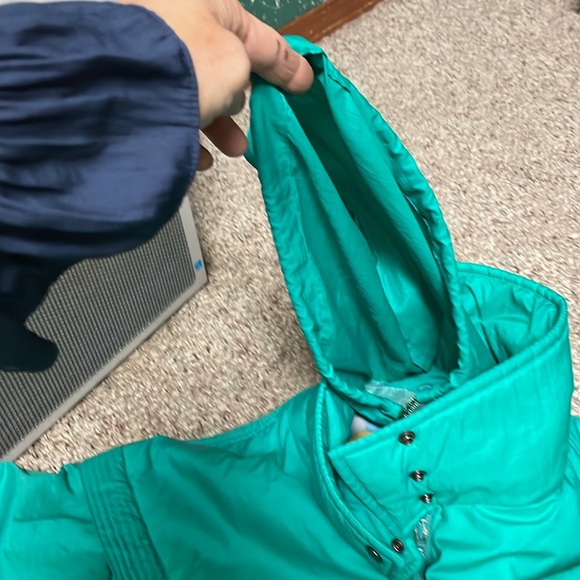 Vintage 80s/90s one piece ski suit with belt - Picture 5 of 13